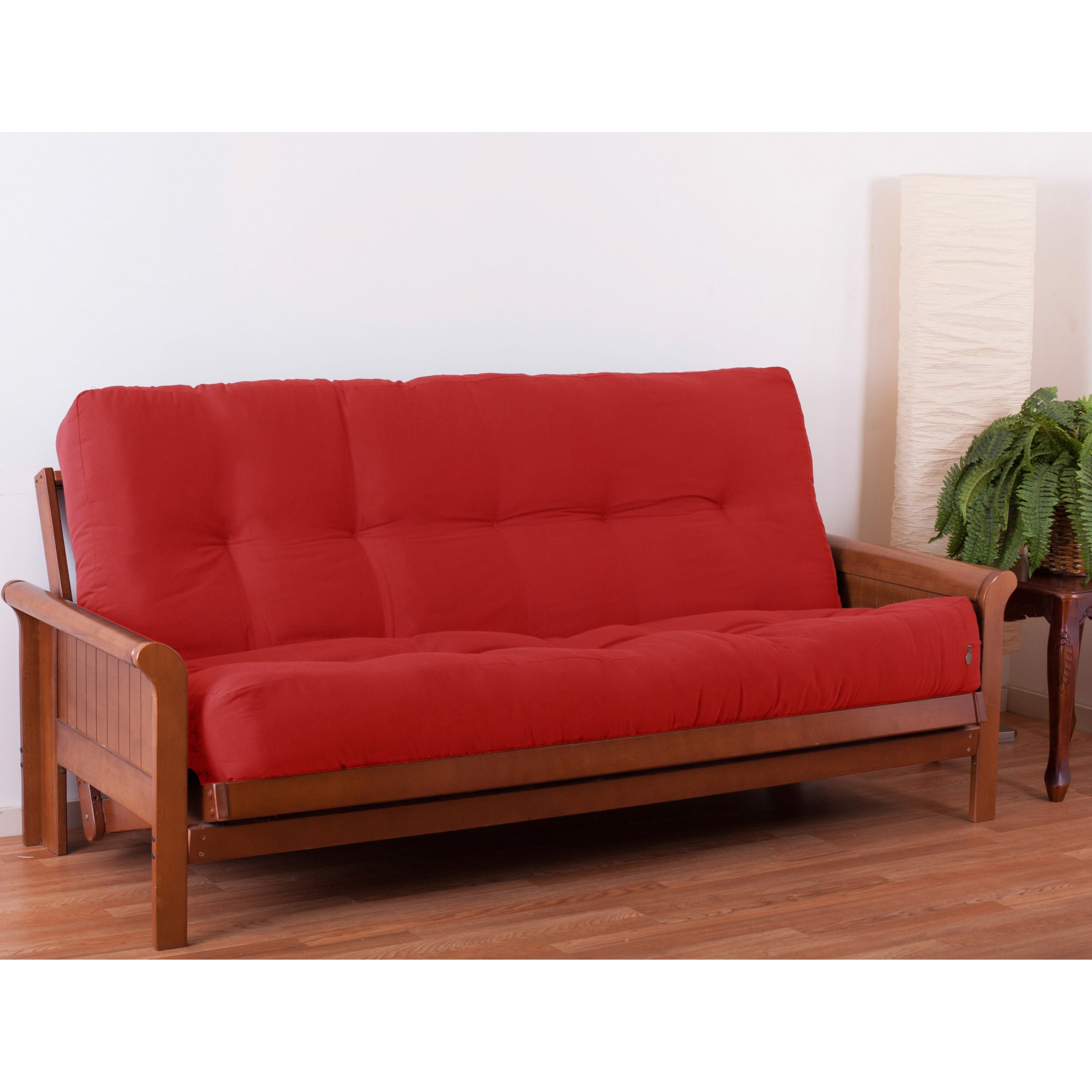 10-inch Thick Twill Futon Mattress (Twin, Full, or Queen)