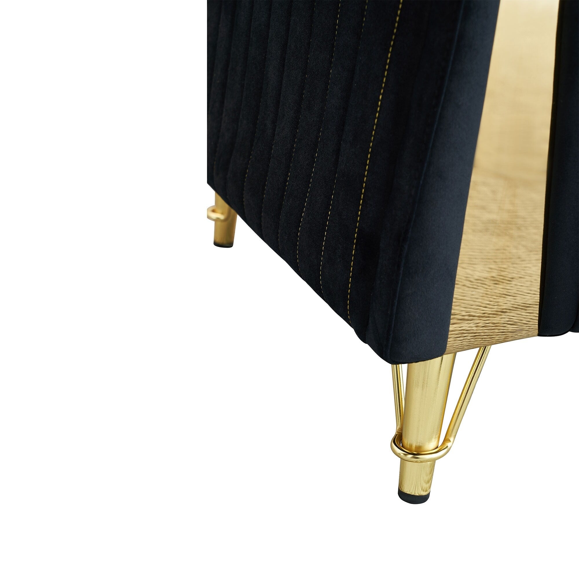 89 Velvet 3-Seater Sofa Sofa with Two Seat Cushions and Two Toss Pillows