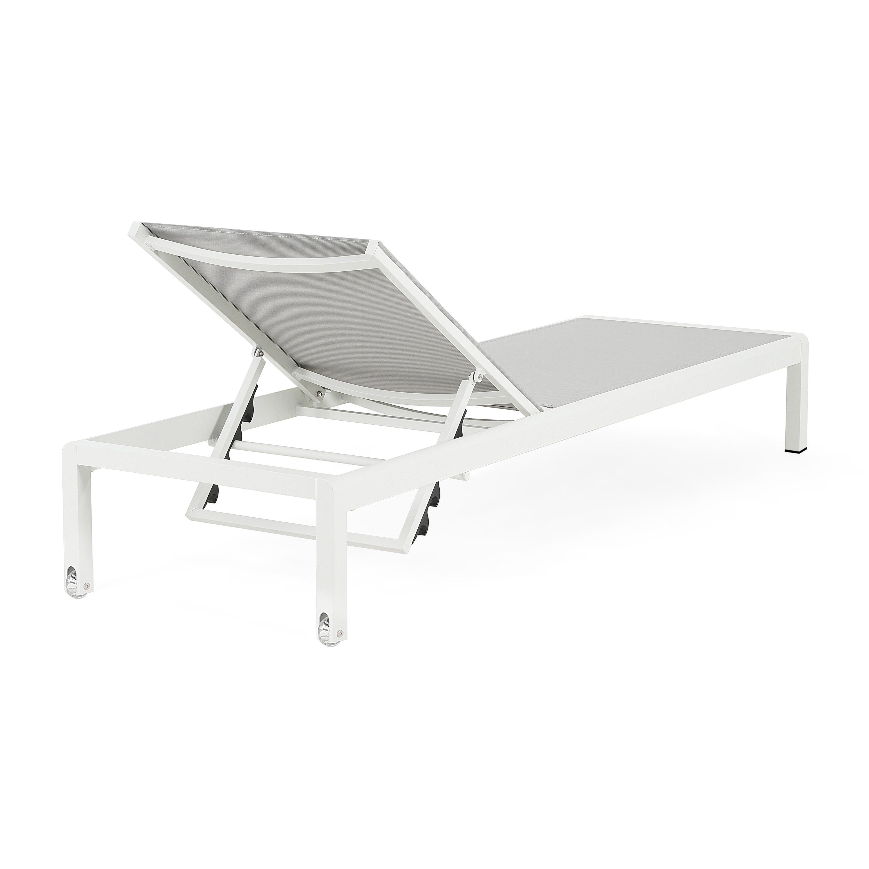 Cape Coral Outdoor Aluminum Chaise Lounge (Set of 2) by Christopher Knight Home - 77.56 D x 25.20 W x 11.80 H