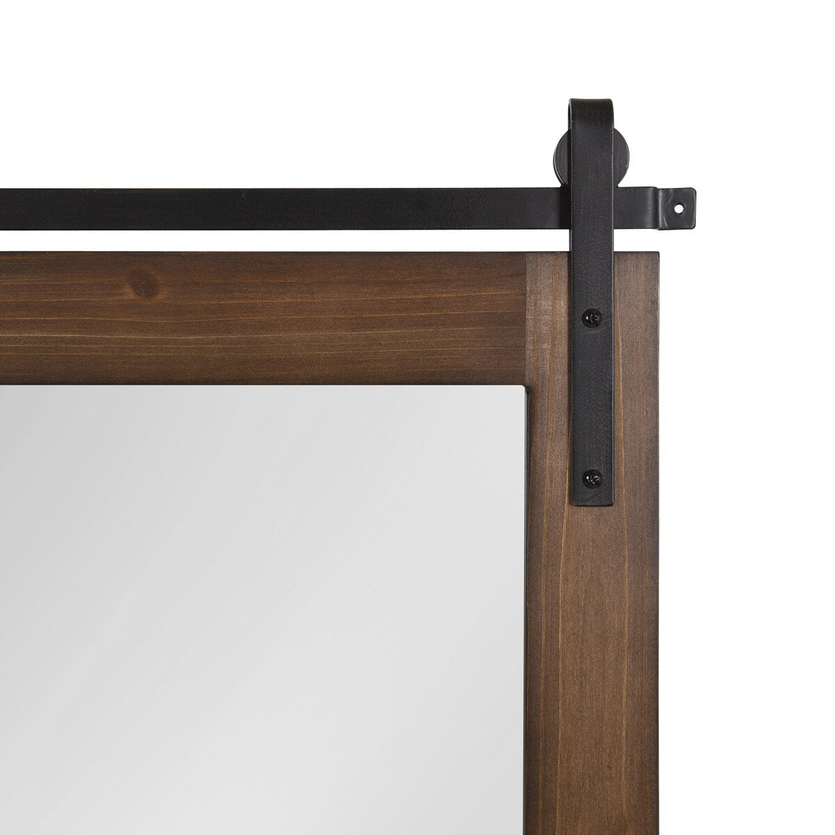 Kate and Laurel Cates Rustic Rectangular Wall Mirror