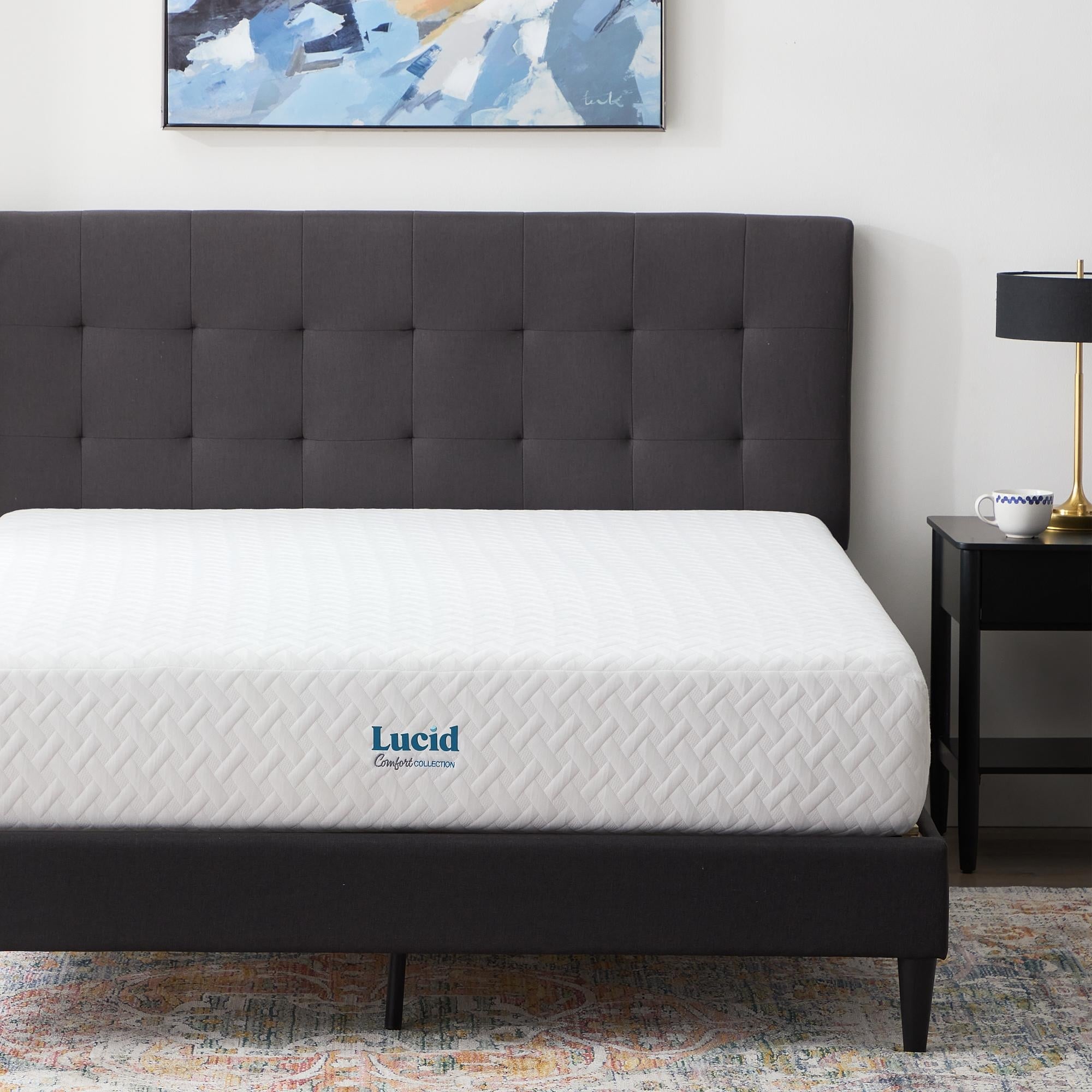 Lucid Firm 10-inch Gel Memory Foam Mattress