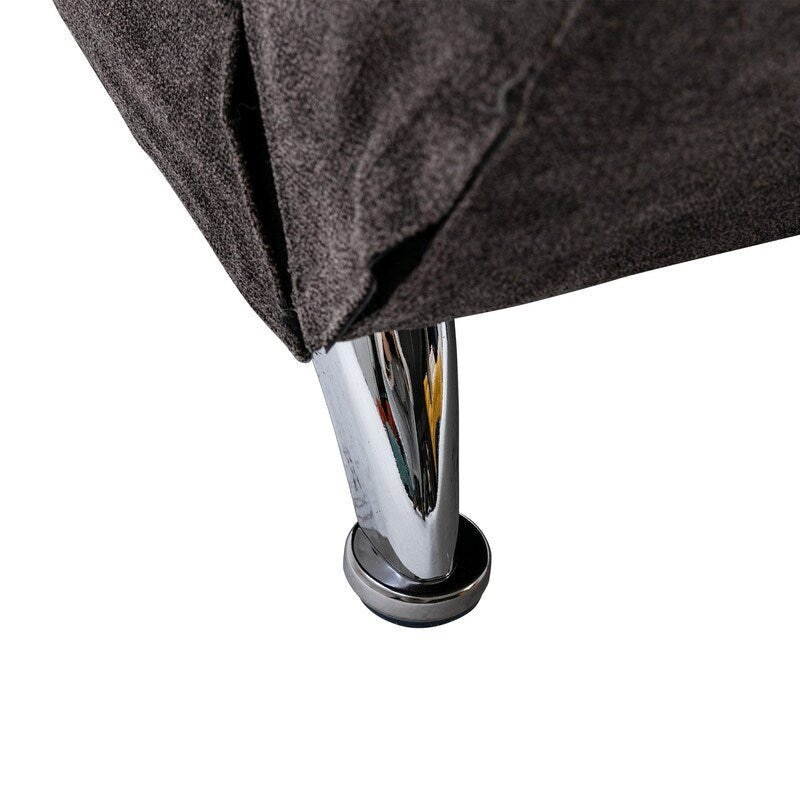 Linen Massage recliner Interior with remote control, ergonomic electric massage recliner, 5 modes