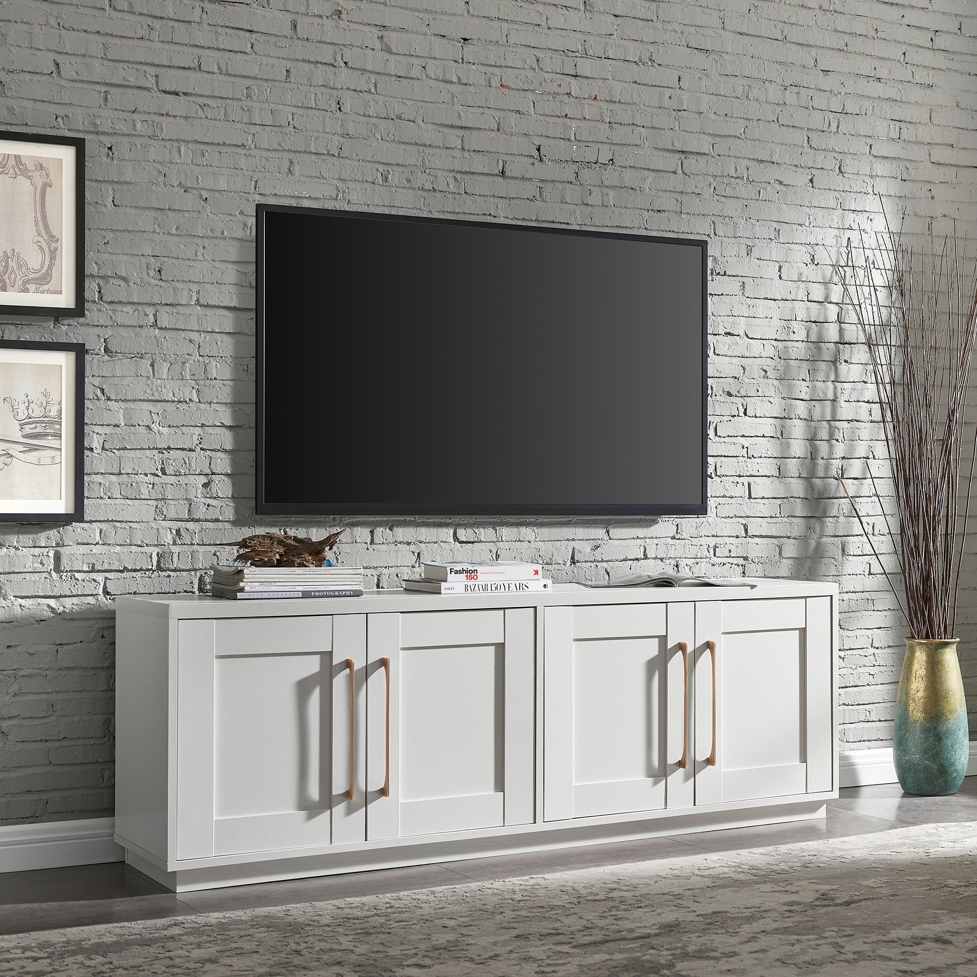 Tillman Rectangular TV Stand for TV's up to 75