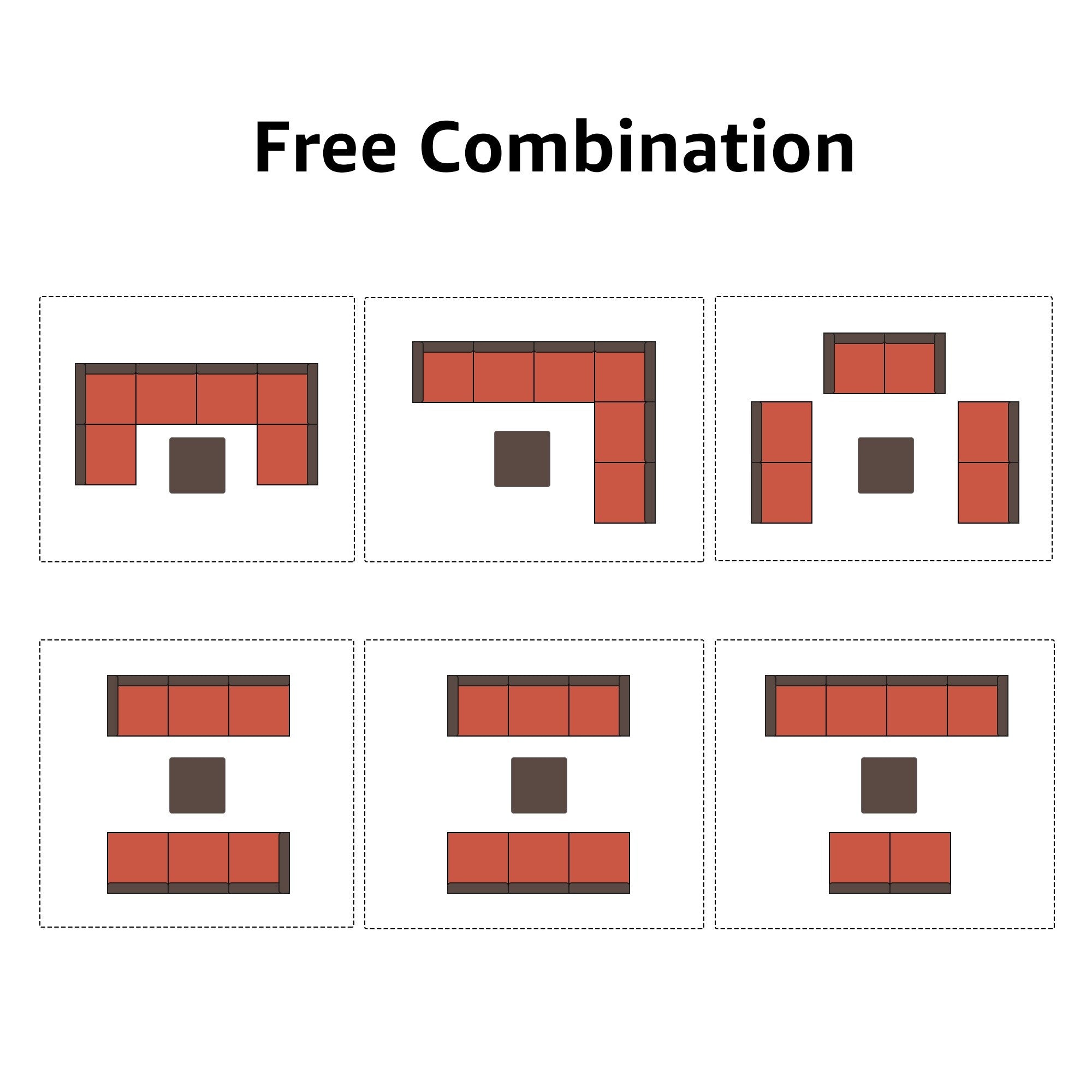 Wicker/ Steel 7-piece Outdoor Cushioned Sectional Sofa Set