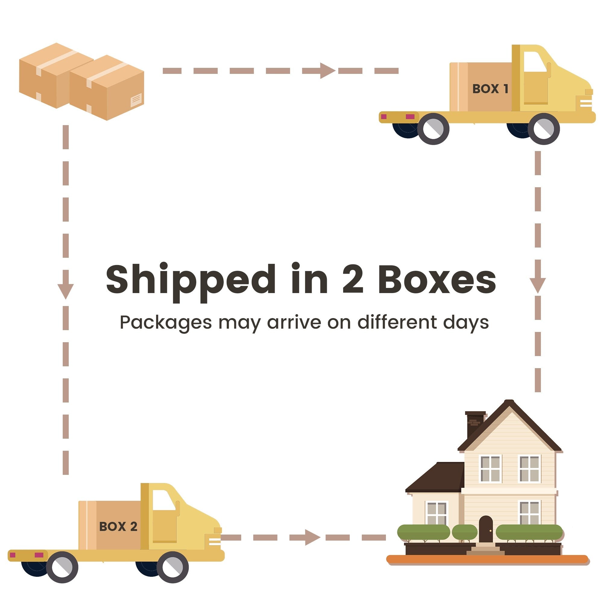 XIZZI 4-piece Outdoor Patio Furniture Conversation Set with Table