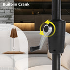 MAISON ARTS 13ft Double -Sided Patio Umbrella Extra Large with Crank