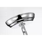 Round Beaded Drum Chandelier with Hanging Crystals