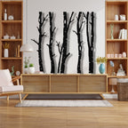 5 Dry Tree Metal Wall Decor for Home and Outside