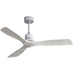 Sofucor 52 Indoor Wood Ceiling Fan Light with Remote, Integrated Light Optional