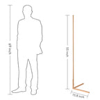 55 RGB Metal Corner Lamp Minimalist LED Floor Lamp