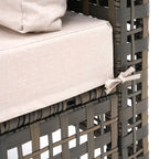 6 - Person Outdoor Sectional Seating Group with Cushions