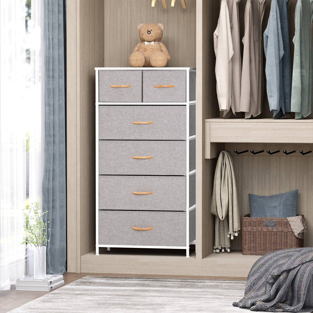 6-drawer Chest Vertical Dresser Storage Tower by Crestlive Products