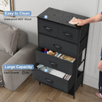 6-drawer Chest Vertical Dresser Storage Tower by Crestlive Products