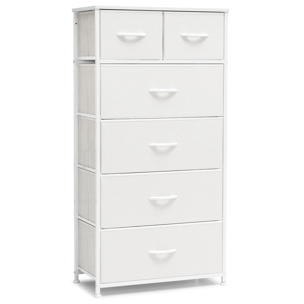 6-drawer Chest Vertical Dresser Storage Tower by Crestlive Products