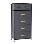 6-drawer Chest Vertical Dresser Storage Tower by Crestlive Products