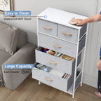 6-drawer Chest Vertical Dresser Storage Tower by Crestlive Products