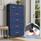 6-drawer Chest Vertical Dresser Storage Tower by Crestlive Products