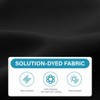 8*10ft Rectangular Patio Market Umbrella with Crank & Tilt，UV-Resistant