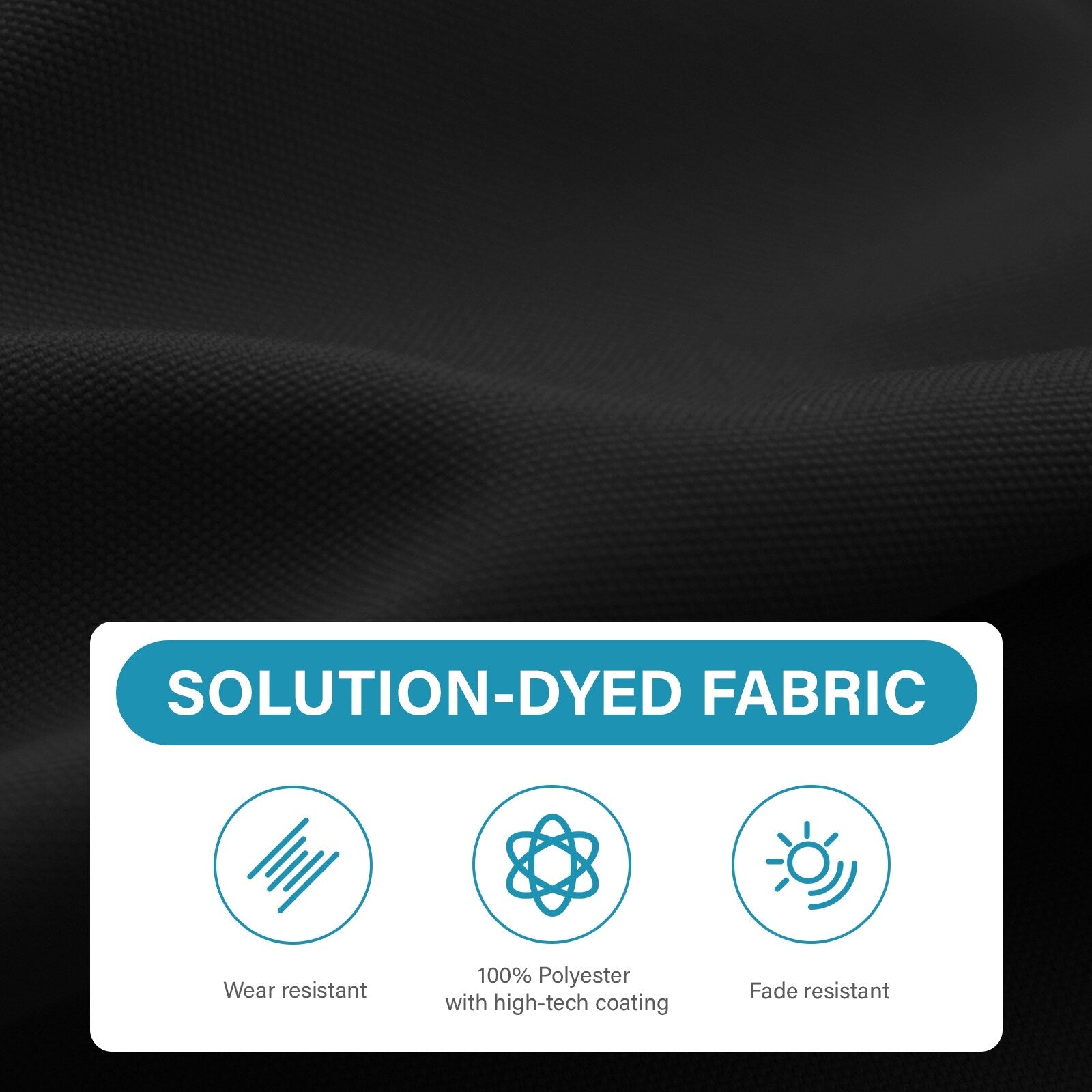 8*10ft Rectangular Patio Market Umbrella with Crank & Tilt，UV-Resistant