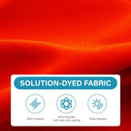 8*10ft Rectangular Patio Market Umbrella with Crank & Tilt，UV-Resistant