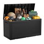 Outdoor Patio Storage Resin Lockable Deck Box