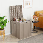 Outdoor Patio Storage Resin Lockable Deck Box