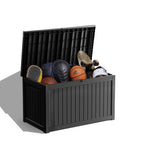 Outdoor Patio Storage Resin Lockable Deck Box