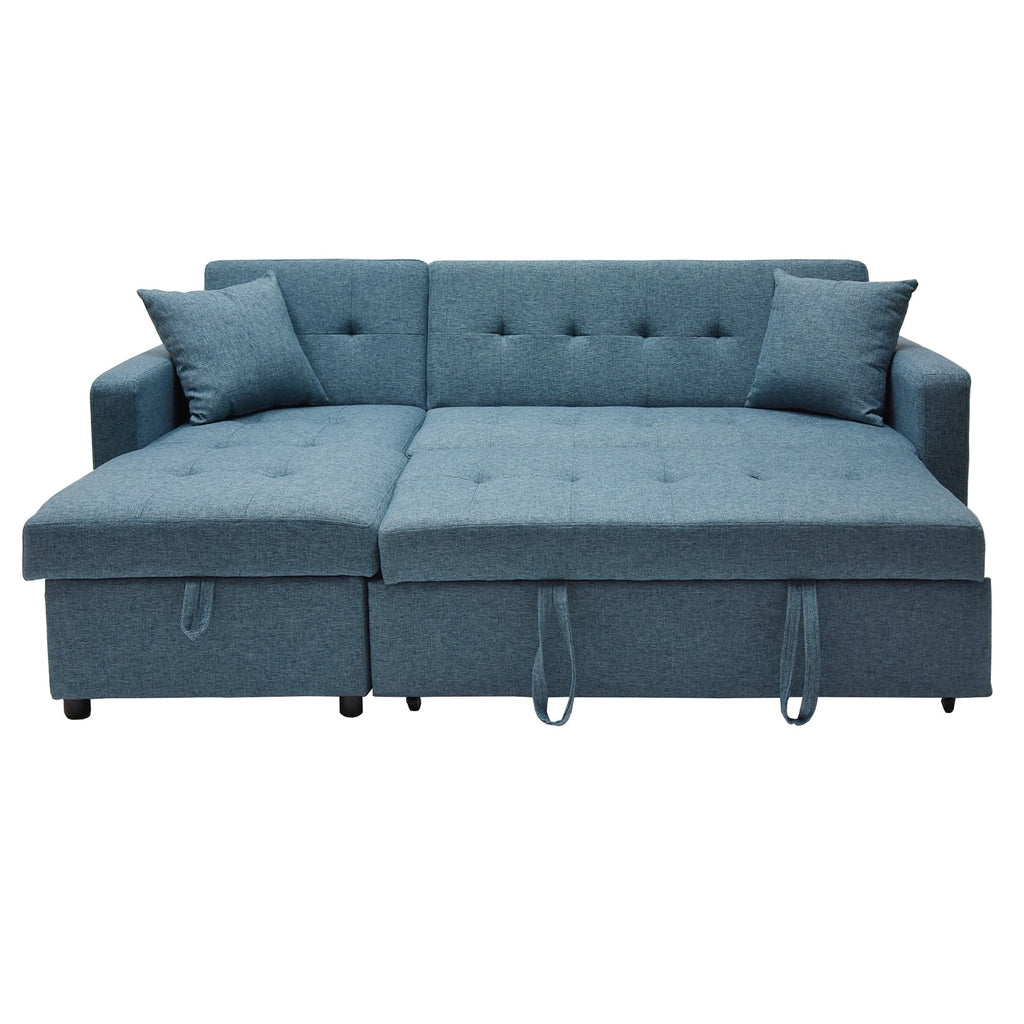 82'' Wide Reversible Sleeper Sofa & Chaise