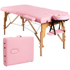 84''L Portable Massage Table Adjustable Facial Spa Bed Tattoo w/ Carry
