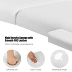 84''L Portable Massage Table Adjustable Facial Spa Bed Tattoo w/ Carry