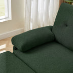 86.22 L Shaped Sectional Sofa with Side Storage Pockets