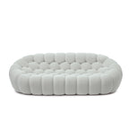 98.43'' Modern Bubble Sofa 3D Honeycomb Shape Lazy Sofa Couch