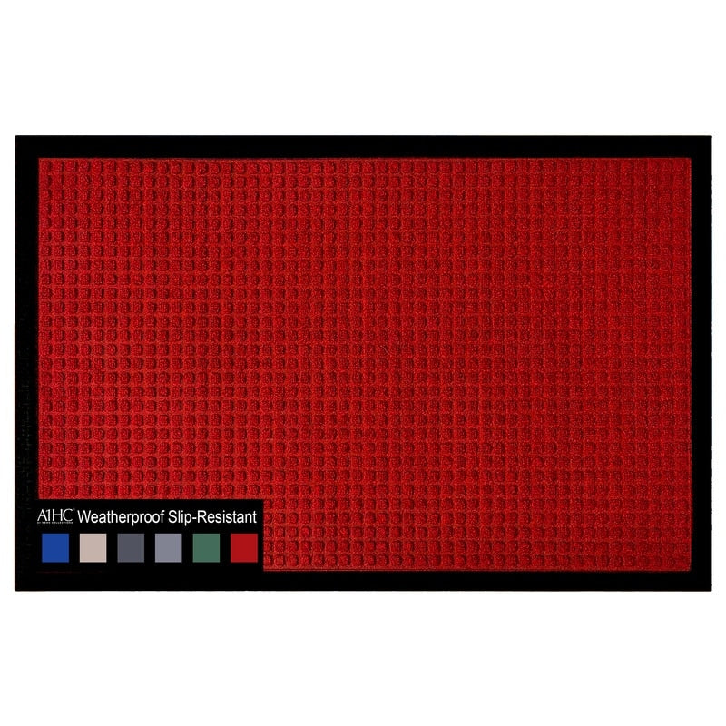 A1HC New Durable and Versatile Polypropylene Rubber Door Mat All Weather Inside Outside Door Mat