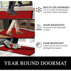 A1HC New Durable and Versatile Polypropylene Rubber Door Mat All Weather Inside Outside Door Mat