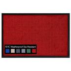 A1HC New Durable and Versatile Polypropylene Rubber Door Mat All Weather Inside Outside Door Mat