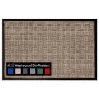 A1HC New Durable and Versatile Polypropylene Rubber Door Mat All Weather Inside Outside Door Mat