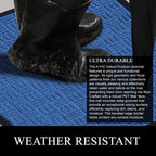 A1HC New Durable and Versatile Polypropylene Rubber Door Mat All Weather Inside Outside Door Mat