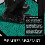 A1HC New Durable and Versatile Polypropylene Rubber Door Mat All Weather Inside Outside Door Mat