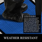 A1HC New Durable and Versatile Polypropylene Rubber Door Mat All Weather Inside Outside Door Mat