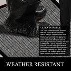 A1HC New Durable and Versatile Polypropylene Rubber Door Mat All Weather Inside Outside Door Mat