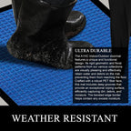 A1HC New Durable and Versatile Polypropylene Rubber Door Mat All Weather Inside Outside Door Mat