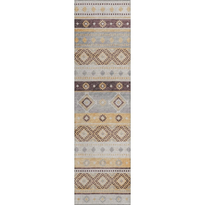 Addison Indoor/ Outdoor Yuma Southwest Boho Washable Rug