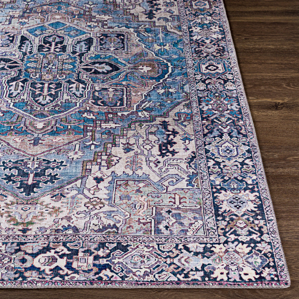 Livabliss Adenia Vintage Medallion Printed Area Rug