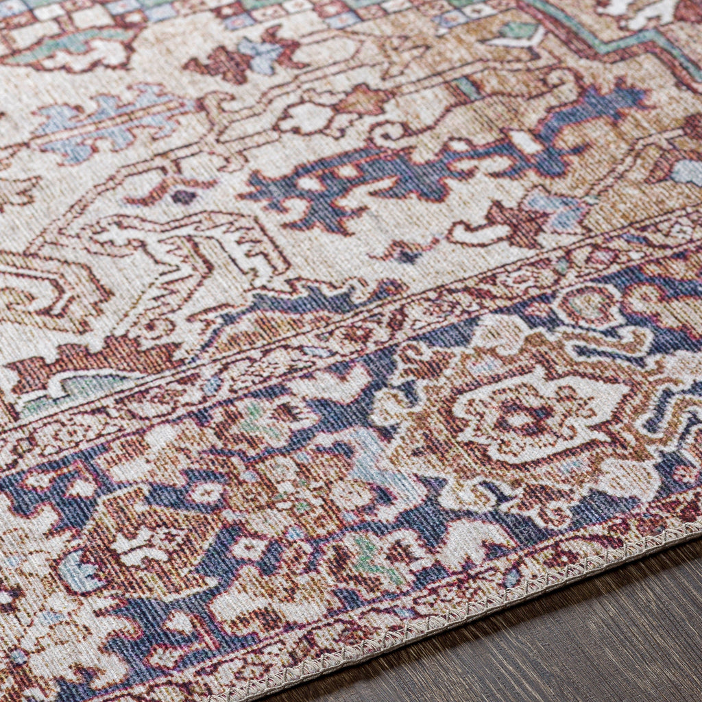 Livabliss Adenia Vintage Medallion Printed Area Rug