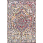 Livabliss Adenia Vintage Medallion Printed Area Rug