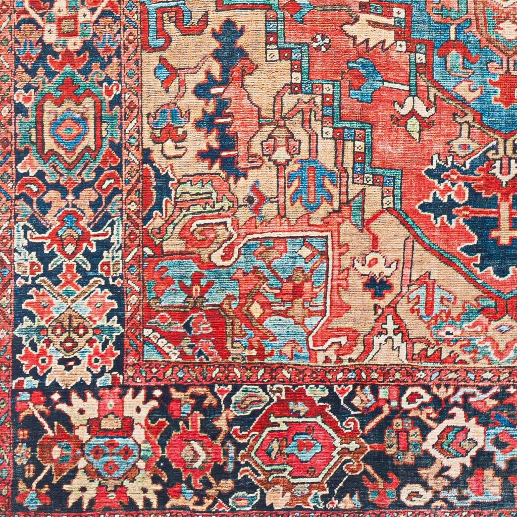 Livabliss Adenia Vintage Medallion Printed Area Rug