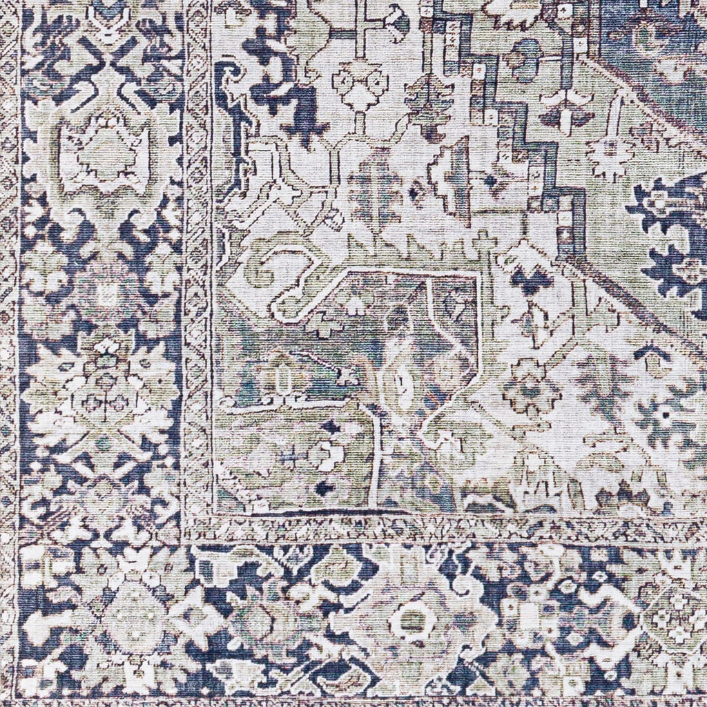 Livabliss Adenia Vintage Medallion Printed Area Rug