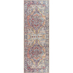 Livabliss Adenia Vintage Medallion Printed Area Rug
