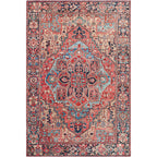 Livabliss Adenia Vintage Medallion Printed Area Rug