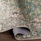 Livabliss Adenia Vintage Medallion Printed Area Rug